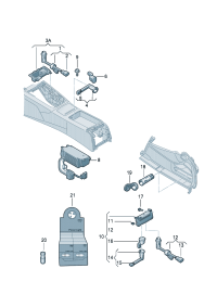 4GD919303-Lighter, cigarette Tray, ash Cable length: Plug: