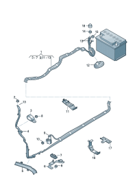 4GD971225E-WIRING HARNESS-BATTERY POSITIV