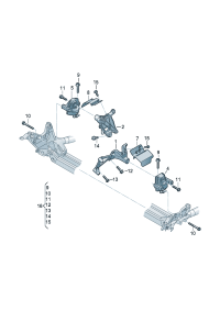 8W0199308L-BRACKET ASSY-AIR INTAKE