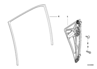 51358125203-Window lifter rr lh