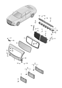 4W0853957-BRACKET, RADIATOR