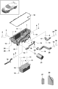 9A110720391-OIL-COOLANT MODULE-M(W164)