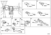 8441560010-SWITCH, CURTAIN AIRBAG CUTOFF