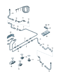 8D0611775D-HOSE-BRAKE RR