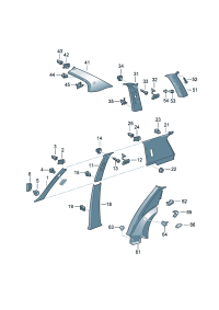 1JD867233A-Trim-a pillar