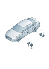 4M0959793J-Door control unit