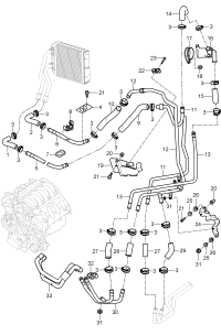 95557215003-WATER PUMP-AUDI A5/A6/A7