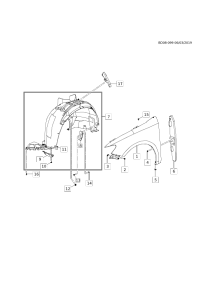 90800752-Panel, front fender