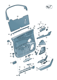 4KD86717324A-Armrest (ghost (black))