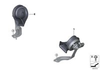61335A6FE51-Horn assy-electric