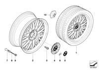 36116774008-Rim, light alloy disc part 2