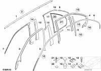 51348203832-Cover door w/switch rr rh