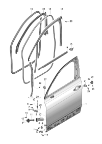 36A837249-LINK-CHECK,REAR DOOR