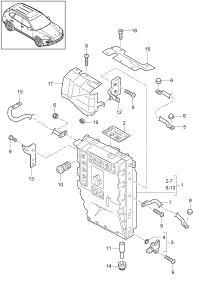 95861219210-Cable assy-joint Power and control electronics, Device assy-electric drive  Junction Cable