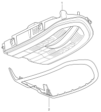 7PP919317-Baffle plate Engine mounting Roof top