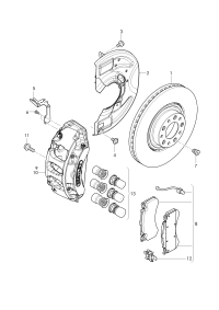 3Y0698479-Housing assy-caliper  D  -04.07.2016
