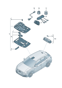 81A947135D-Lamp assy-interior