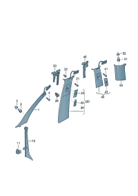 7L6867245AD-Trim-D pillar (Cloth)