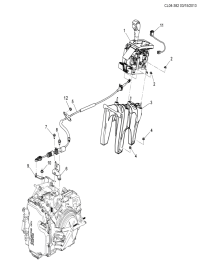 95401629-Cable assy-ata shift lever end