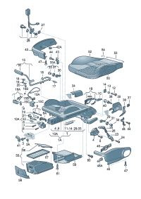 1J0881613A-Bracket, band Unlock mechanism