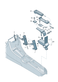 4B0862413A-Holder, telephone
