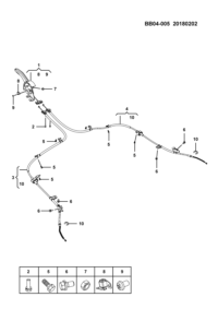 23540240-Console assy, parking (MT)