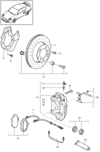 99761267790-PORSCHE PANAMERA WARNG CNTCT