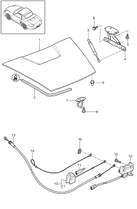 98751255105-GAS SPRING VW TIGUAN