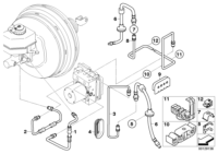 34323412744-COOLING PIPE/E34/39/E38/X5