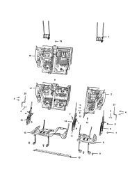 68281196AD-FRAME REAR SEAT BACK 40%