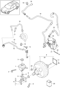 95835557740-Hose vacuum None: Sensor assy-pressure No longer use parts here