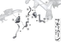 37146797816-LEFT RIDE HEIGHT SENSOR BRAC379999