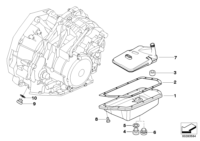 24117518739-GASKETOIL PAN/MINI R53/R56