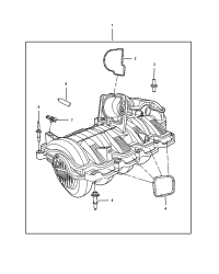53032774AA-MANIFOLD INTAKE INCLUDES 1,3,4,5,6,12