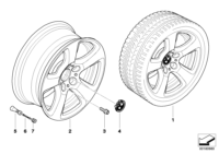 36116780331-Disc rim, light