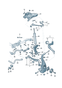 4K0411309F-Bar, stabilizer