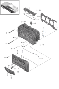 9A110414905-GSKET CYL HEAD/SKD/AUD/SEAT/84