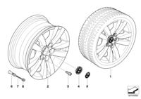 36116775599-Disc rim, light