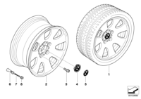 36116765144-Forging, light alloy disc rim