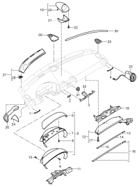 98755231502-SUPPORT ASSY, INSULATOR