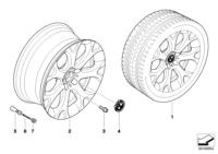36116772244-Disc rim, light