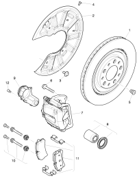 3Y0615601A-BRAKE DISC FRT-C(W203)