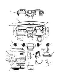 1TP16HL1AA-DOOR GLOVE BOX