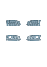 8WD807681FRU6-Grille, air deflector  D-22.05.2017-15.10.2018)