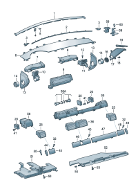 3D0819955B-Deflector, air nozzle