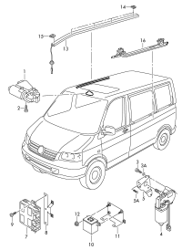 7H0959243H-Turn off assist control unit