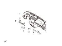 5306100XK45XA3S-Panel assy-instrument body