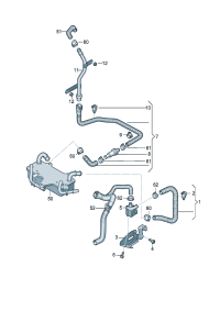 4GD122448-Coolant hose