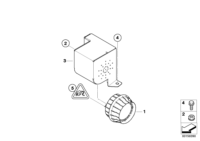 65756955373-Bracket assy-power alarm