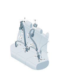 22G857805-S/belt assy -3